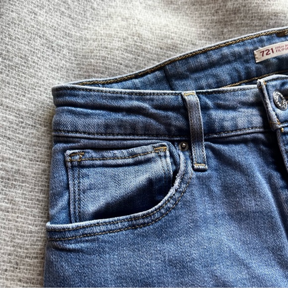 LEVI High Rise Skinny Jeans 721 - Picture 3 of 5